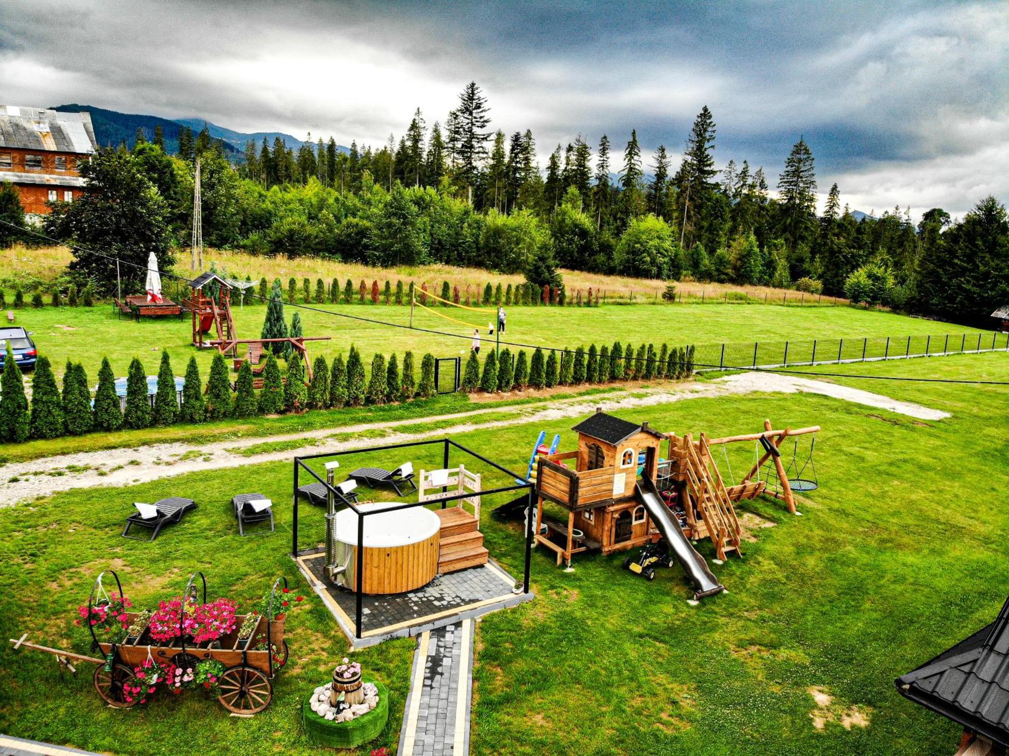 Gosciniec Kukulka Z Jacuzzi Bed and Breakfast Zakopane Exteriör bild