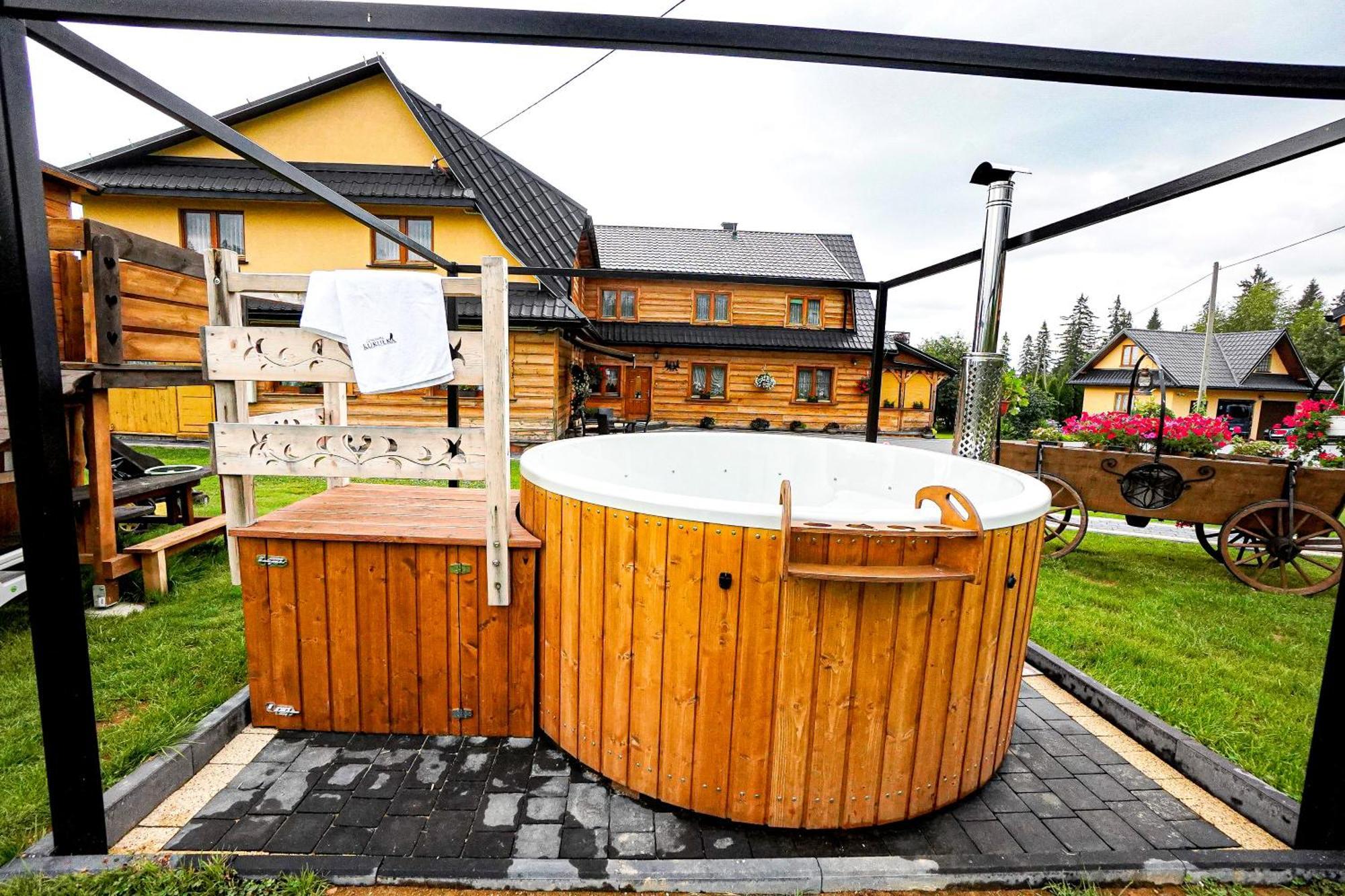 Gosciniec Kukulka Z Jacuzzi Bed and Breakfast Zakopane Exteriör bild
